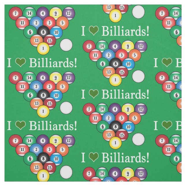 Billiards Fabric (Swatch)