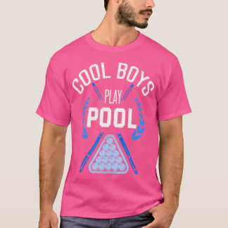Billiards Funny Boys Pool Lover Sport Pool Player T-Shirt