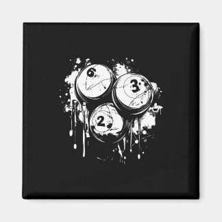 Billiards Graffiti Indoor Sports Magnet