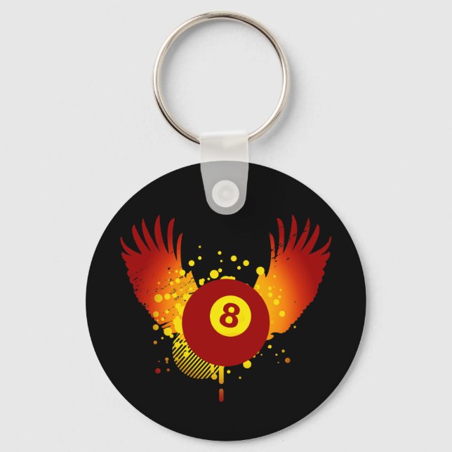 billiards. hi-fi. v.1. key ring (Front)