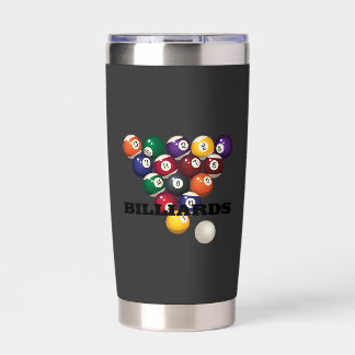 Billiards Insulated Tumbler