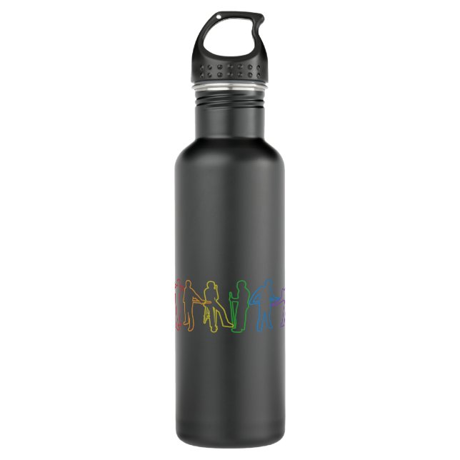 Billiards Its In My DNA Sport Games Billiards 710 Ml Water Bottle (Front)