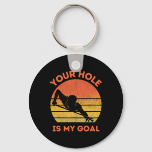 Billiards Lovers Funny Ball Pool Players Poolroom Key Ring