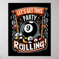 Billiards Nine Ball Pool Lets Get This Party Rolli