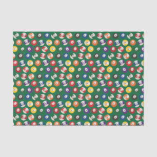 Billiards Pattern Tissue Paper