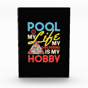 Billiards Player Pool Billiards Is My Life Photo Block