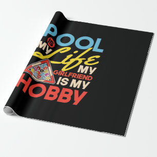Billiards Player Pool Billiards Is My Life Wrapping Paper