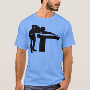 Billiards player pool table T-Shirt