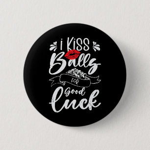 Billiards Pool 8 Ball Snooker Female Billiard Play 6 Cm Round Badge