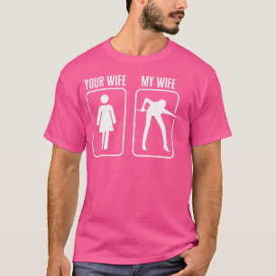 Billiards Pool 8 Ball Snooker Female Billiard Play T-Shirt