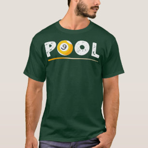 Billiards Pool 9 Player T-Shirt