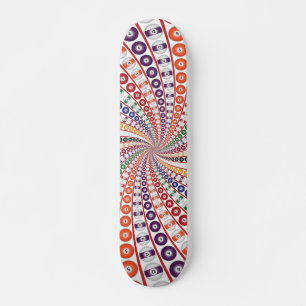 Billiards / Pool Balls Spiral: Skateboard