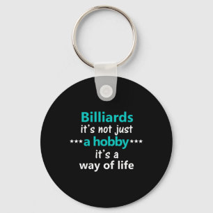 Billiards Pool Table Game Hob  Key Ring