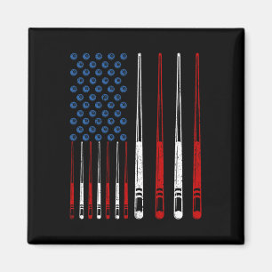 Billiards Queue Sticks Magnet