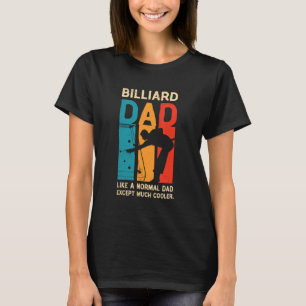 Billiards retro art cooler DAD vintage art work T-Shirt