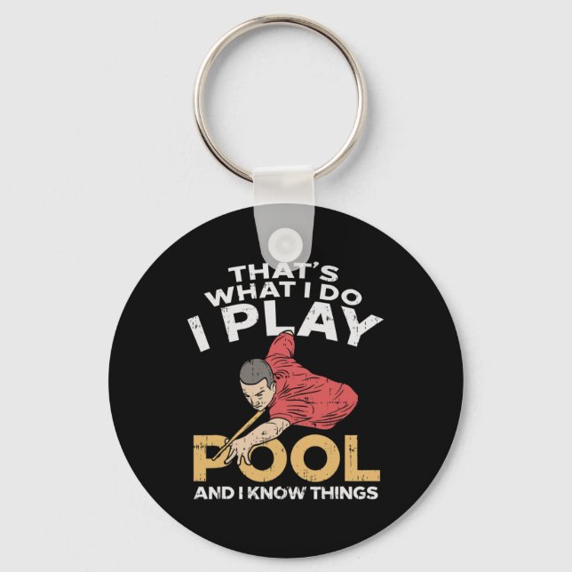 Billiards S1  Key Ring (Front)