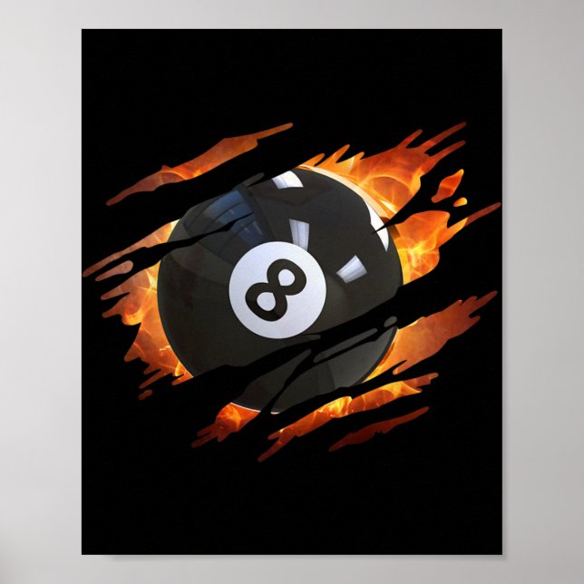 Billiards S Men 8 Ll Pool S Pool League  Poster (Front)