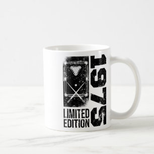 Billiards Snooker-gamer Vintage 1975 Birthday Pool Coffee Mug