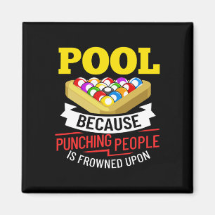 Billiards Snooker Pool Game Player Sports Competit Magnet
