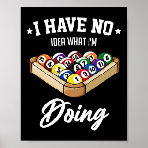 Billiards Snooker Pool Game Player Sports Competit Poster