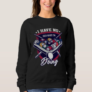 Billiards Snooker Pool Game Player Sports Competit Sweatshirt