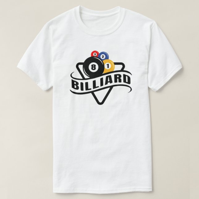 Billiards T-Shirt (Design Front)