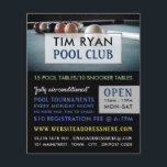 Billiards Table, Pool, Snooker Club Advertising Flyer<br><div class="desc">Billiards Table,  Pool,  Snooker Club Advertising Flyers By The Business Card Store.</div>