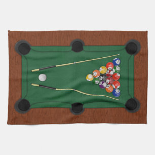 Billiards Tea Towel