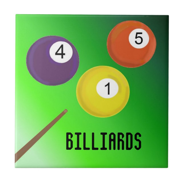 Billiards Tile (Front)