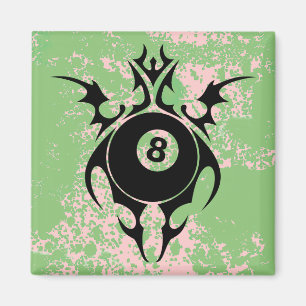 billiards. tribal. magnet