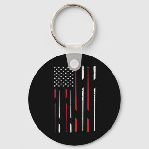Billiards Usa Flag Snooker Cue Billiards Gift Snoo Key Ring