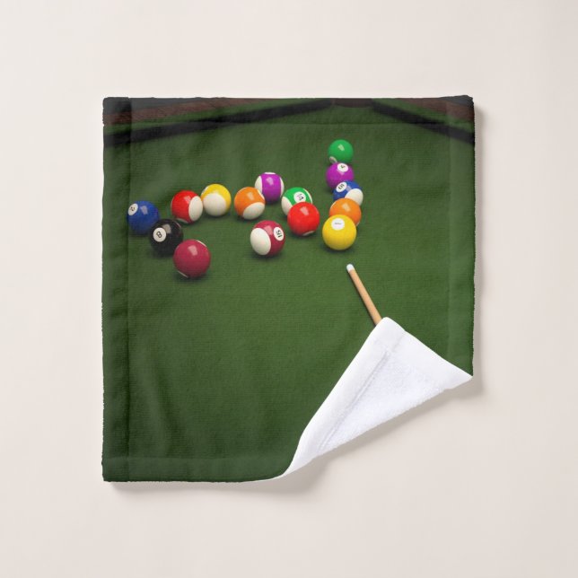 Billiards Wash Cloth (Wash Cloth)