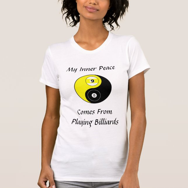 Billiards Women's T-shirt (Front)
