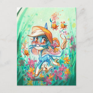 Billie and the Bees Postcard