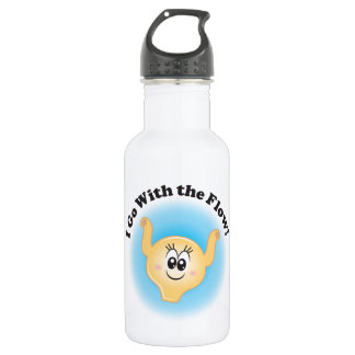 Billie Bladder "I Go With The Flow" Water Bottle