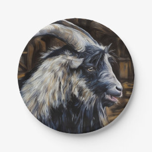 Billie Goat Paper Plate