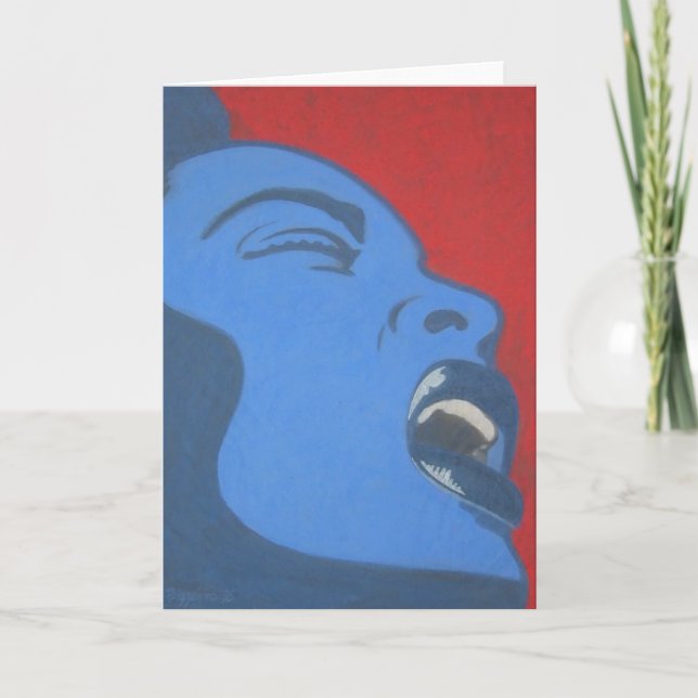 Billie Greeting Card (Front)