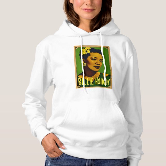 Billie Holiday Hoodie (Front)
