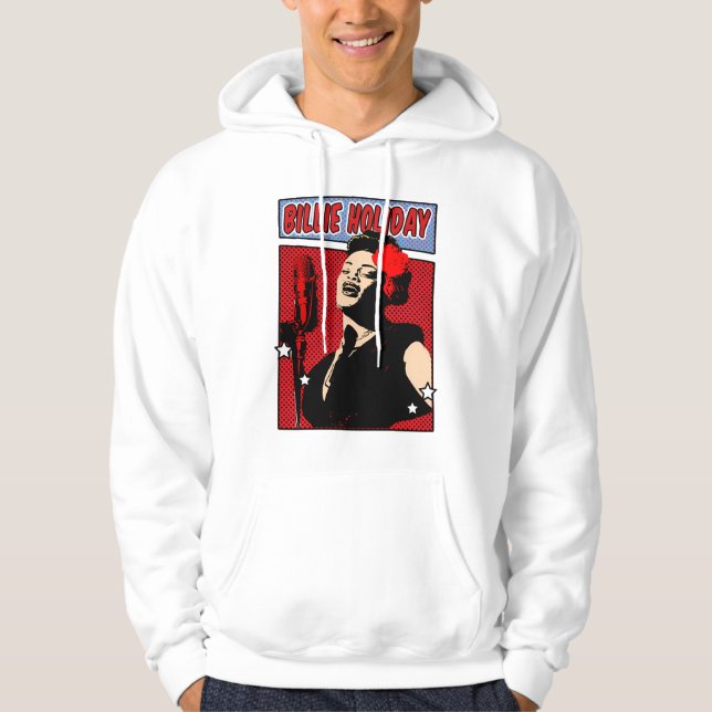 Billie Holiday Hoodie (Front)