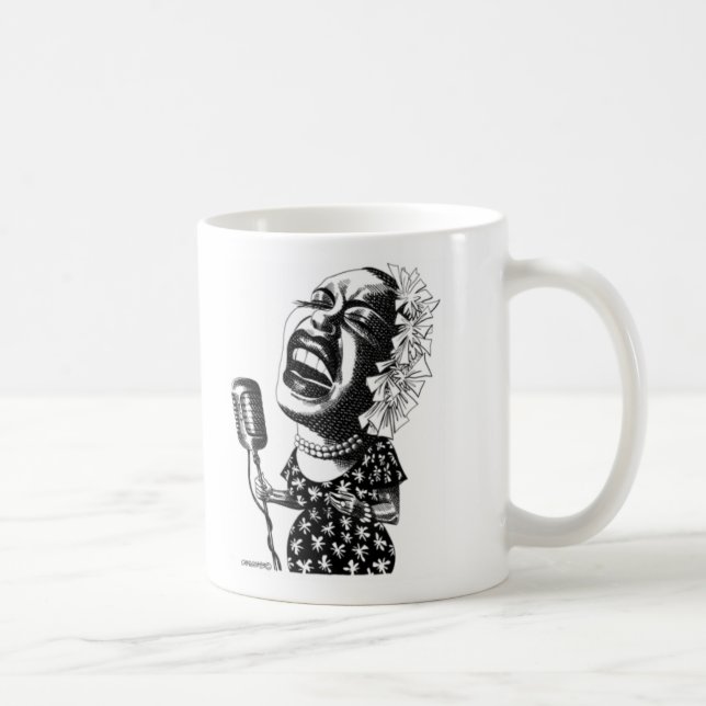 Billie Holiday Mug (Right)
