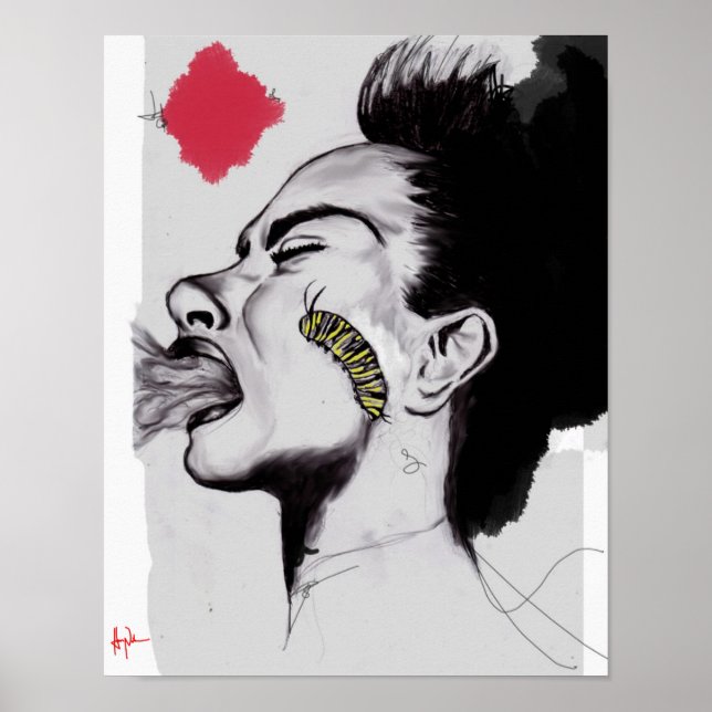 "Billie Holiday" Poster (Front)