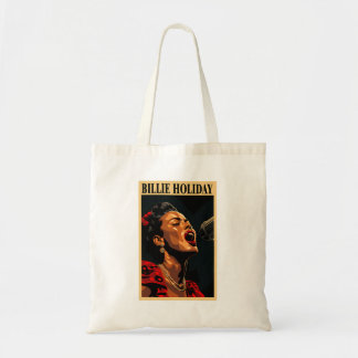 Billie Holiday Tote Bag