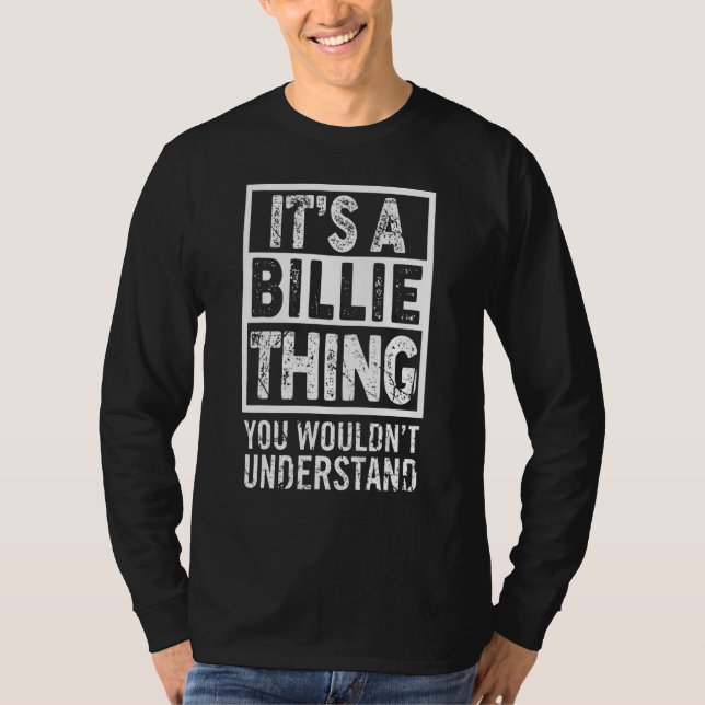 Billies Thing  1 T-Shirt (Front)