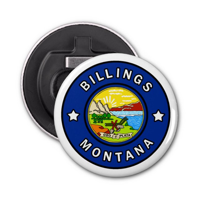 Billings Montana Bottle Opener (Front)