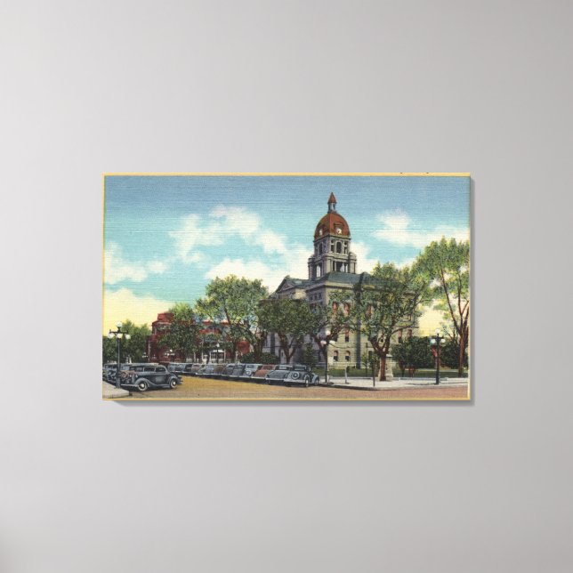 Billings, Montana Canvas Print (Front)