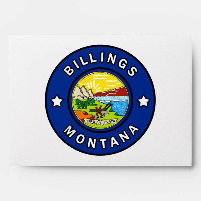 Billings Montana Envelopes (Front)