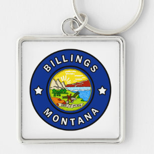 Billings Montana Key Ring