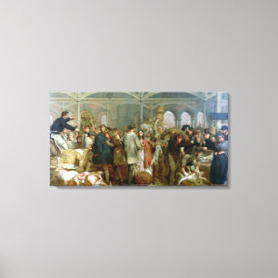 Billingsgate Fish Market Canvas Print