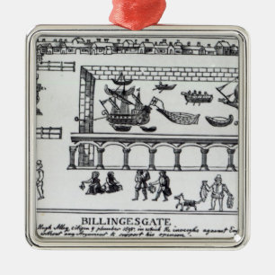 Billingsgate Market Metal Tree Decoration