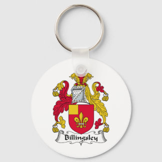 Billingsley Family Crest Key Ring